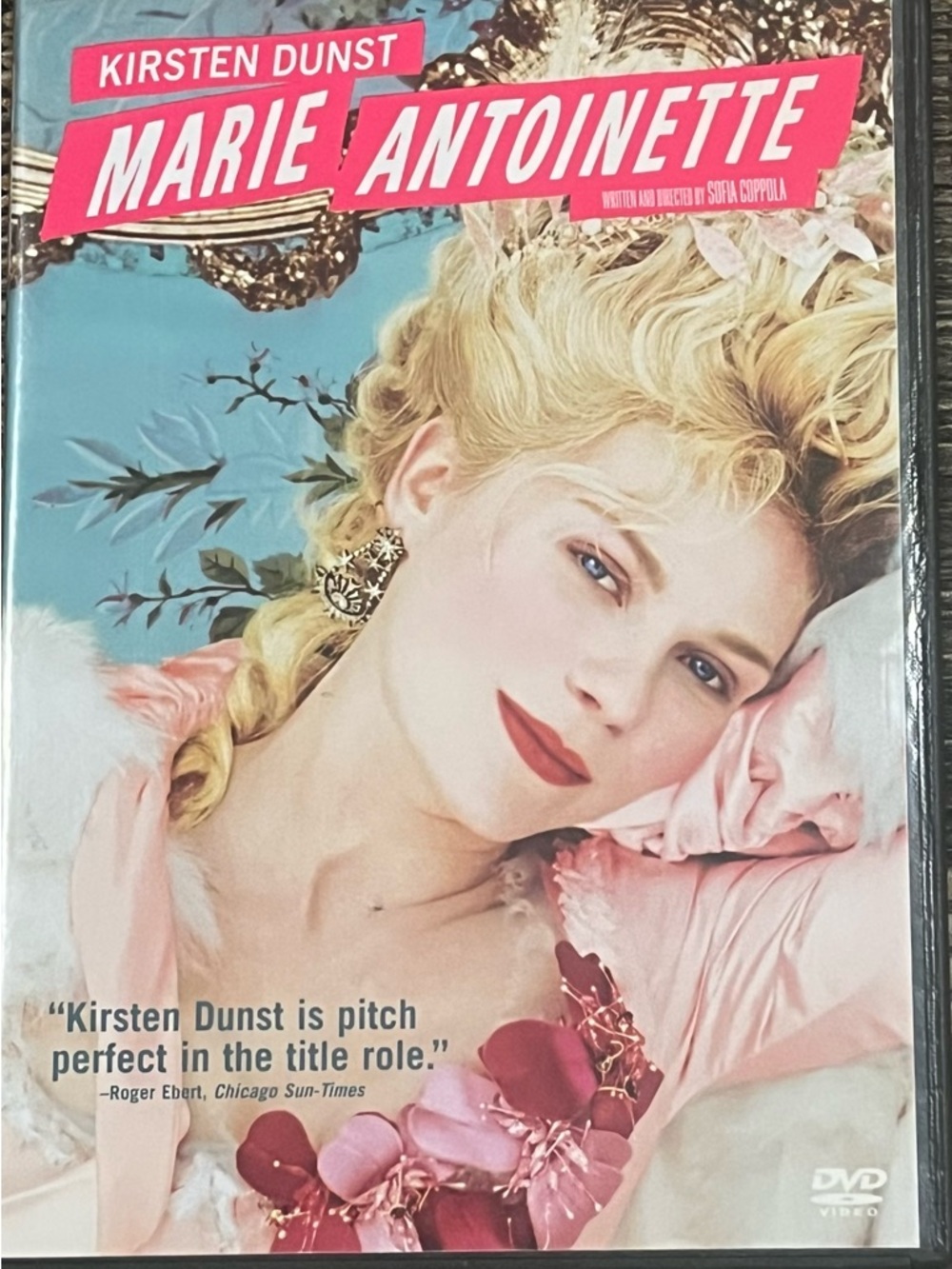 Marie Antoinette (DVD) - Kirsten Dunst - Pink Blue Cover